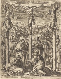Çarmıha Gerilme by Antonio Tempesta