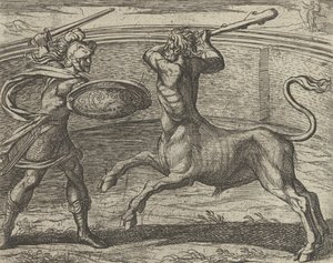 Theseus ve Minotaur Minotaurum Theseus vincit, Metamorphos