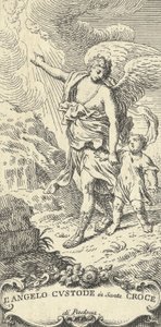 Genç bir çocuğa önderlik eden ve bulutları işaret eden bir melek, ca. 1708-82.