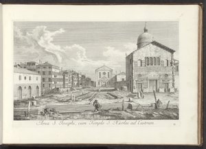 Gezicht op de Chiesa di San Giuseppe di Castello te Venetië St. Joseph