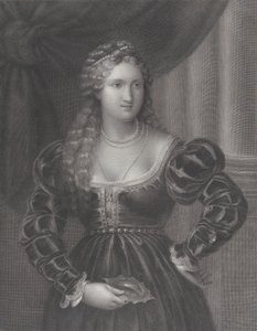 Violante, 1817-54. by Antonio Viviani