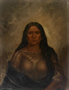 Chan-ku-yıkama-te-mine İyi Yol Kadını, yak. 1887. by Antonio Zeno Shindler