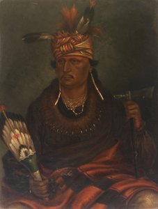 Chetan-woa-kutoa-mang Yürüyen Avlanan Şahin, ca. 1887. by Antonio Zeno Shindler