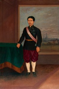 Siyam Adamı, ca. 1890-1899. by Antonio Zeno Shindler