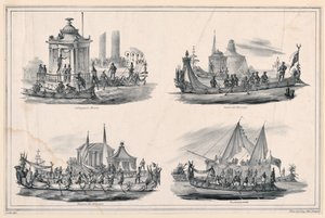 Dört Gondol İçin Tasarım by Antonio Zona