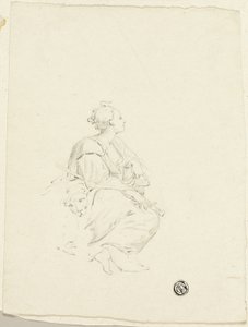 Kardinal Erdemler veya Aziz Euphemia by Antonio da Correggio