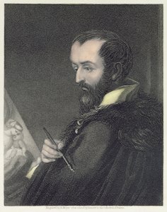 Kendi Portresi, Henry Meyer (1782-1847) pub tarafından oyulmuş. tarafından William Mackenzie by Antonio da Correggio