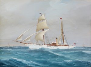 S.Y. Narada, 1905 by Antonio de Simone