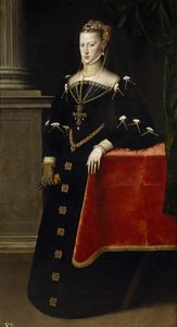 Avusturya arşidüşes Maria portresi 1528-1603, Kutsal Roma İmparatoriçesi, 1551