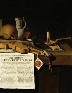 Vanitas natürmort, Amiral Marten Herpertszwoon Tromp
