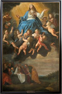 Bölge kilisesi (Aziz Eligius Bölge Kilisesi). tablo. "Mary