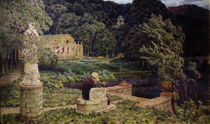 Eski parkta. Hepsi Geçmişte, 1926 by Apollinari Mikhailovich Vasnetsov
