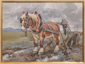 Tarlalarda çalışmak by Arcangelo Salvarani