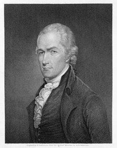 John Francis Eugene Prud'Homme (1800-92) tarafından kazınmış Alexander Hamilton (1757-1804)