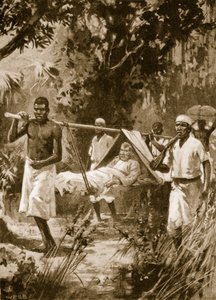 David Livingstone, hasta olmasına rağmen Afrika
