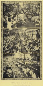 Can yapma ve doldurma, Liebig Extract of Meat Company, Ltd, Arjantin fabrikası (s/b fotoğraf)