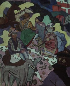 Deniz kenarında, 1915-1916 by Aristarkh Vasilievic Lentulov