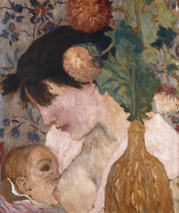Anne ve Çocuk; Mere et Enfant, c.1895 (gemideki yağ)