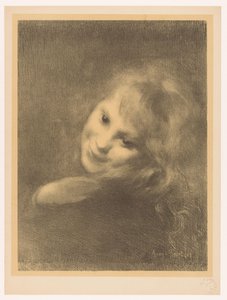 gülümseyen kız by Armand Berton
