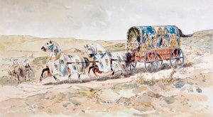 13. Yüzyıl Atlı Bayan Arabası, 1886
