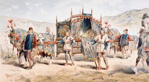 15. Yüzyıl Asil Kadının Atlı Çöpü, 1886