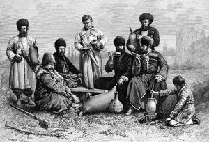 Gürcü erkekler, 1895.