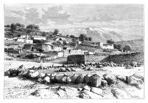 Hermon Dağı, Suriye, 1895.