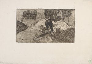 Le Debardeur (Stevadore) 1893 (gravür)