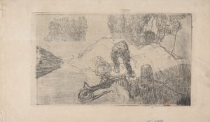 Le Debardeur (Stevadore) 1893 (gravür)