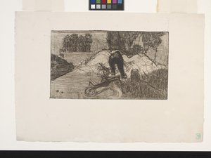 Le Debardeur (The Stevedore) (gravür) by Armand Séguin