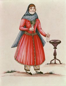 Ermeni kostümü c.1840 (kağıt üzerinde wc)