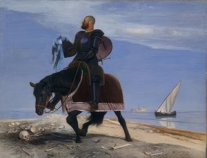 Maceracı. 1882 by Arnold Böcklin