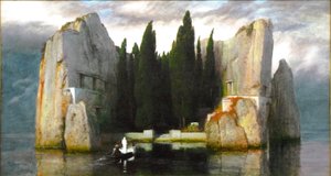Almanca: Die Toteninsel Ölüler Adası by Arnold Böcklin