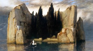 Almanca: Die Toteninsel Ölüler Adası by Arnold Böcklin
