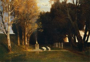 kutsal koru by Arnold Böcklin