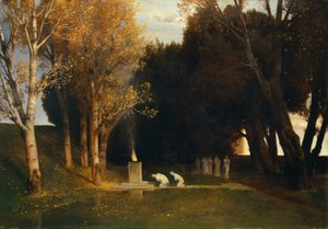 Kutsal koru, 1882. by Arnold Böcklin