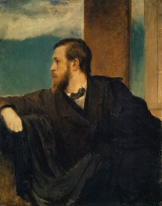 Otoportre, 1862. by Arnold Böcklin