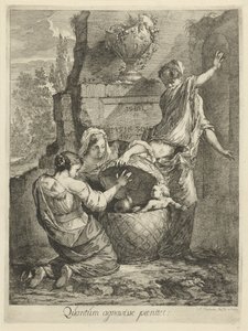 Erichthonius gevonden kapı de kuru dochters van Cecrops Pişmanlık ne kadar kabul edilir (nesne üzerindeki başlık) by Arnold Houbraken