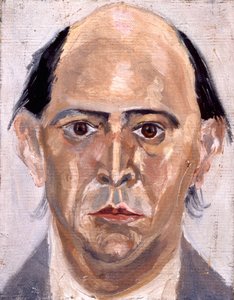 Arnold SCHOENBERG - kendi portresini Avusturyalı besteci (1874 - 1951)