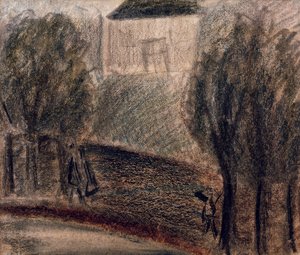 gece manzarası by Arnold Schönberg