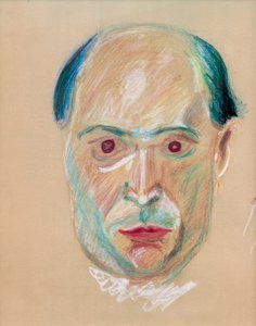 kendi kendine portre by Arnold Schönberg