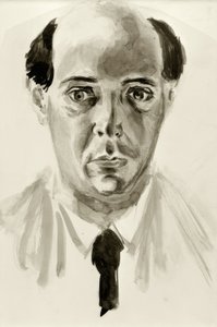 kendi kendine portre by Arnold Schönberg