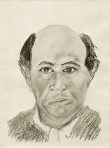 kendi kendine portre by Arnold Schönberg