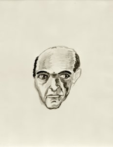 kendi kendine portre by Arnold Schönberg