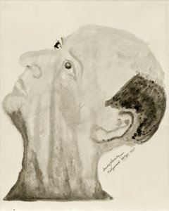 kendi kendine portre by Arnold Schönberg