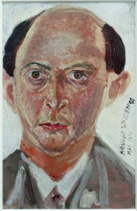 kendi kendine portre by Arnold Schönberg