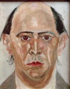 kendi kendine portre by Arnold Schönberg