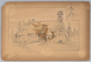 Şapel – Deniz kenarındaki St. Mary by Arnold William Brunner