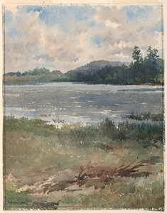 Göl Manzarası by Arnold William Brunner