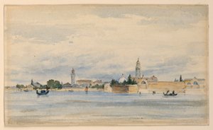 Eski Mezarlık, Venedik by Arnold William Brunner